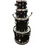 Used Ludwig Neusonic 4pc Black Drum Kit Black
