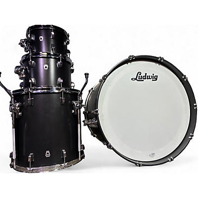 Used Ludwig Neusonic 4pc Gray Drum Kit