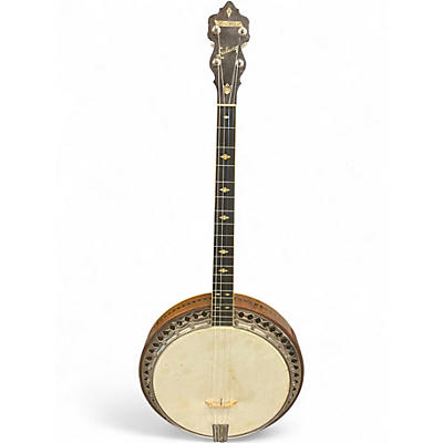 Used Ludwig Top Tension Tenor Banjo Walnut Banjo