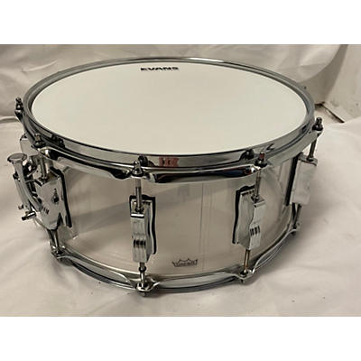 Ludwig Used Ludwig Vistalite Snare Drum Clear