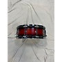 Used Luka Drums Used Luka Drums 5X14 Maple Snare Drum Matte Rim Drum Dark Cherry Burst Dark Cherry Burst 8