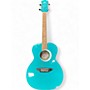 Used Luna AR BOR TEAL GLITTER TEAL Acoustic Guitar GLITTER TEAL