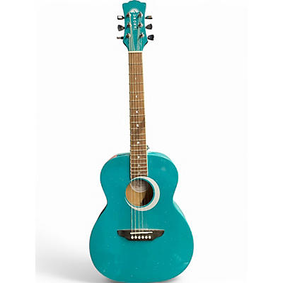 Used Luna AR TEAL Acoustic Guitar