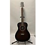 Used Luna Guitars Used Luna ART V FOLK L Brown Acoustic Guitar Brown