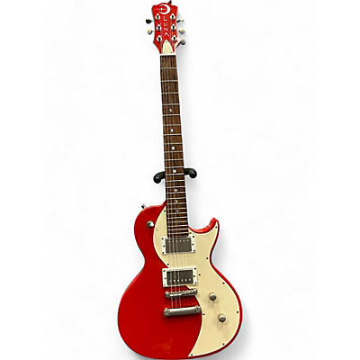 Luna Guitars Used Luna Apollo Candy Apple Red Solid Body Electric Guitar