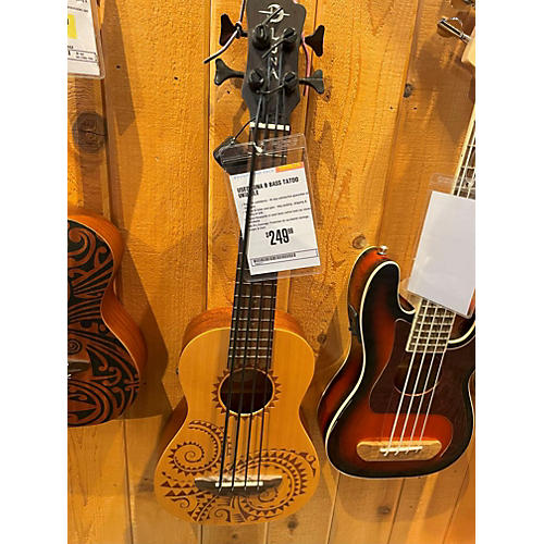 Luna Guitars Used Luna B BASS TATOO Ukulele TATOO