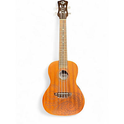 Used Luna Concert Tattoo Mahogany Natural Ukulele