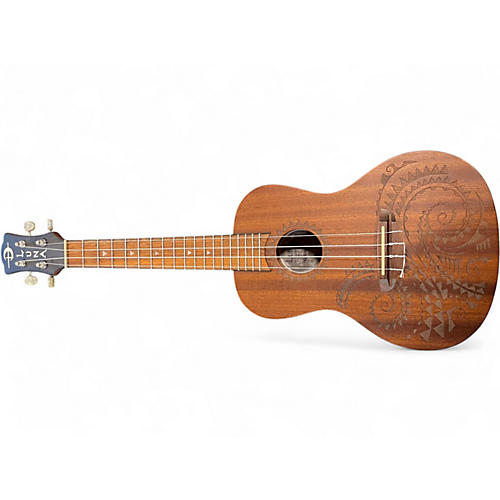 Used Luna Concert Tattoo Mahogany Ukulele Mahogany