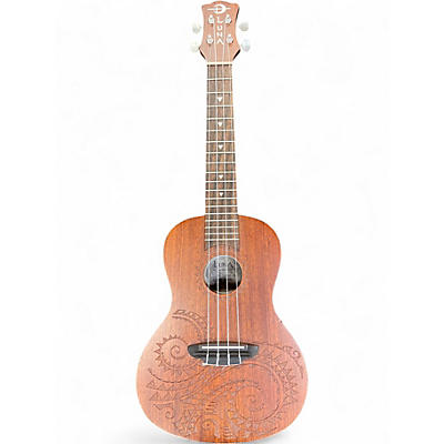 Used Luna Concert Tattoo Mahogany Ukulele