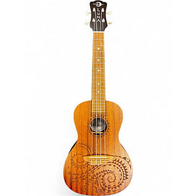 Used Luna Concert Tattoo NATURAL Ukulele