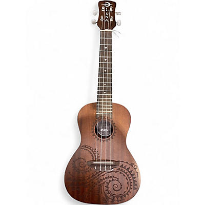 Used Luna Concert Tattoo Natural Ukulele