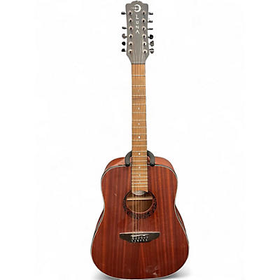 Used Luna GYP D12 MAH Mahogany 12 String Acoustic Guitar