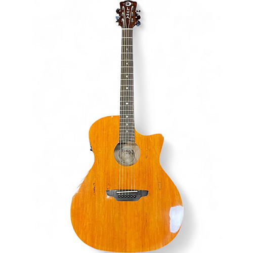 Used Luna Gypsy Spalt Acoustic Electric Natural Acoustic Electric Guitar Natural