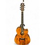 Used Luna Gypsy Spalt Acoustic Electric Natural Acoustic Electric Guitar Natural