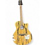 Used Luna Gypsy Spalt Acoustic Electric black/white ebony Acoustic Electric Guitar black/white ebony
