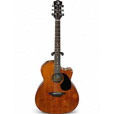 Used Luna Gypsy Spalt Acoustic Natural Acoustic Guitar