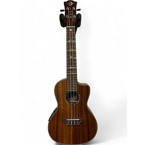 Luna Guitars Used Luna HIGH TIDE CONCERT KOA Brown Ukulele Brown