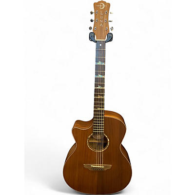 Used Luna HT KOA GCE L Koa Acoustic Electric Guitar