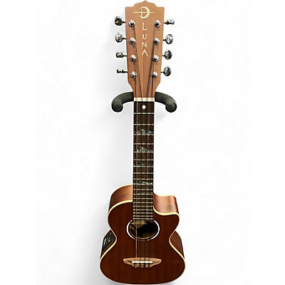 Luna Guitars Used Luna HTT TENOR Mahogany Ukulele