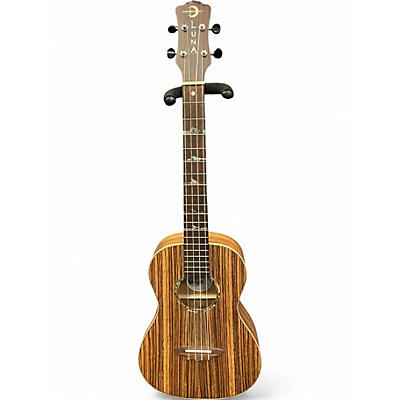 Used Luna High Tide Baritone Zebrawood Ukulele