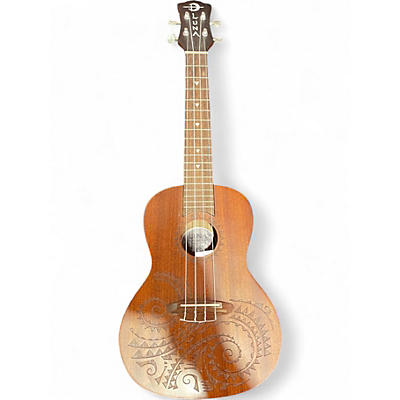 Used Luna Ike tc mah Brown Ukulele