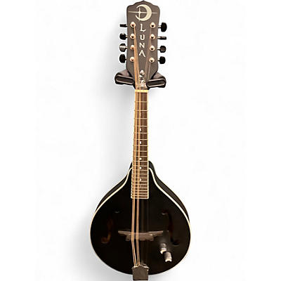 Used Luna MOON Satin Black Mandolin