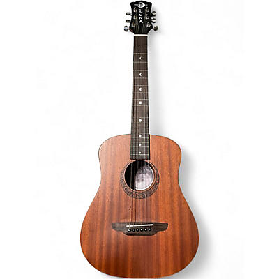 Used Luna MUSE SAFARI 3/4 MAHOGANY NATURAL Acoustic Guitar