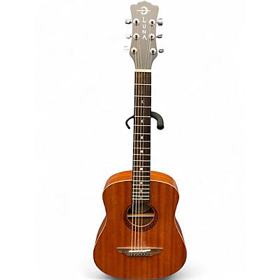 Used Luna Muse Safari Series Mahogany Mahogany Acoustic Guitar
