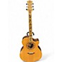 Used Luna OCLZEN Natural Acoustic Electric Guitar Natural