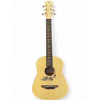 Used Luna Safari Bamboo 3/4 Natural Acoustic Guitar