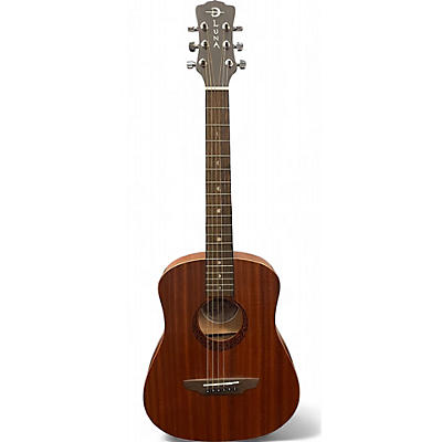 Luna Guitars Used Luna Safari Mahogany 3/4 Mahogany Acoustic Guitar