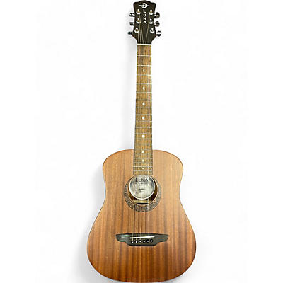 Luna Used Luna Safari Mahogany 3/4 Natural Acoustic Guitar