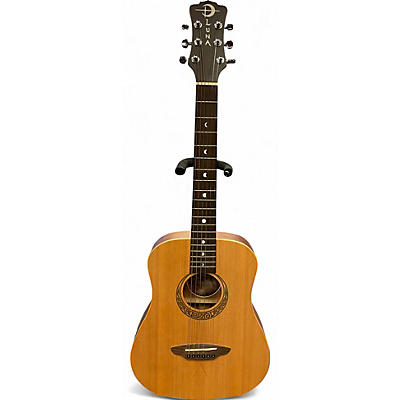 Used Luna Safari Muse 3/4 Size Natural Acoustic Guitar
