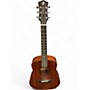 Used Luna Safari Tattoo 3/4 Size Mahogany Acoustic Guitar Mahogany