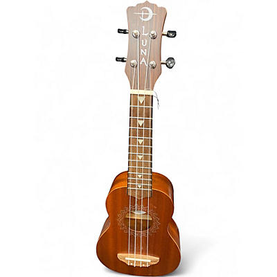 Used Luna Soprano Ukulele Natural Ukulele