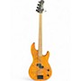 Used Luna TATTOO BASS Amber Electric Bass Guitar Amber