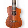 Used Luna Tattoo Mahogany Concert Acoustic-Electric Mahogany Ukulele Mahogany