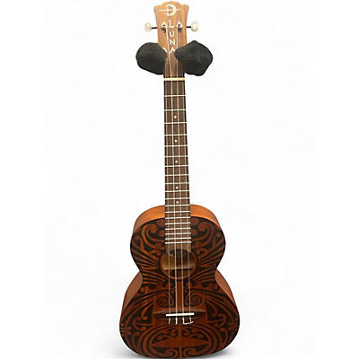 Used Luna Tattoo Tenor Natural Ukulele
