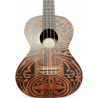 Used Luna Tribal Tenor Mahogany Ukulele