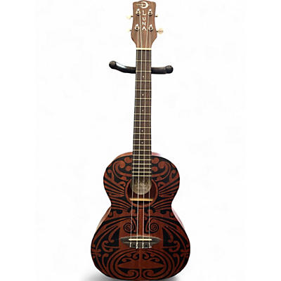 Used Luna Tribal Tenor Mahogany Ukulele