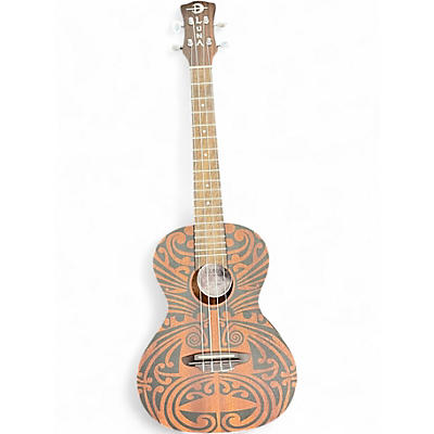 Used Luna Tribal Tenor Mahogany Ukulele