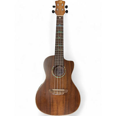 Used Luna UKE HTC KOA Black Ukulele