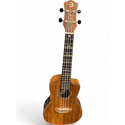 Luna Guitars Used Luna UKE HTC KOA KOA Ukulele KOA