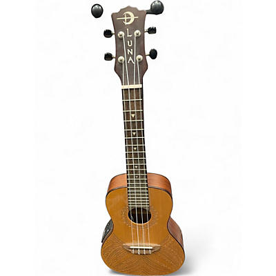 Used Luna UKE TAPA SPR Natural Ukulele
