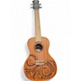 Used Luna UKE TC MAH Brown Ukulele Brown