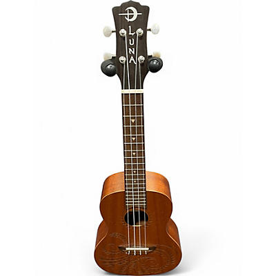 Used Luna UKE TC MAH Mahogany Ukulele