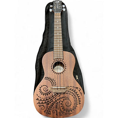 Used Luna UKE TC MAH Natural Ukulele