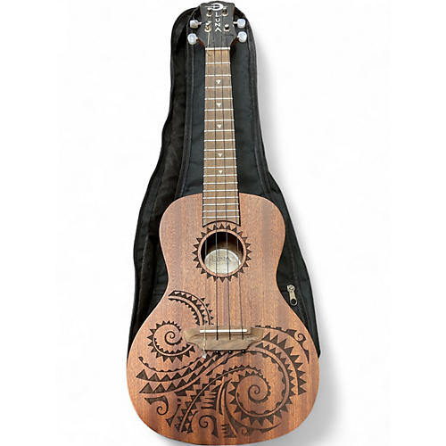 Used Luna UKE TC MAH Natural Ukulele Natural