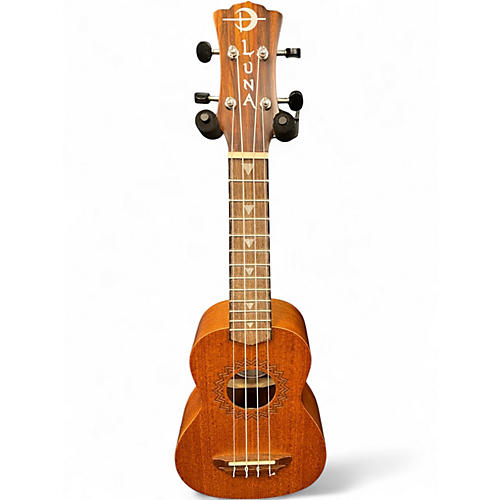 Used Luna UKE VM SOPRANO Natural Ukulele Natural
