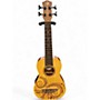 Used Luna Uke Bass Tatoo Natural Ukulele Natural
